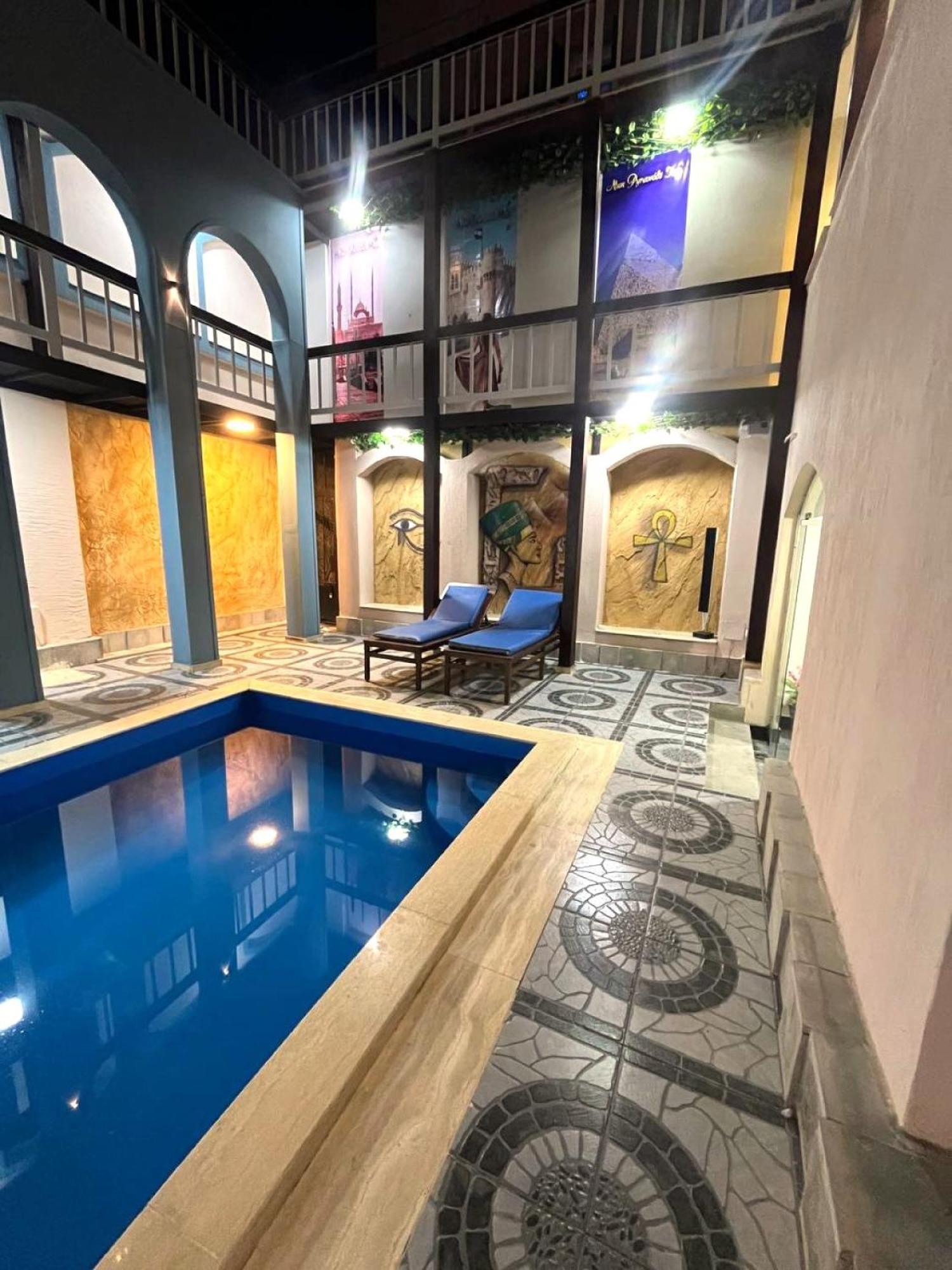Nun Pyramids Hotel Kafrat al Jabal Exterior photo